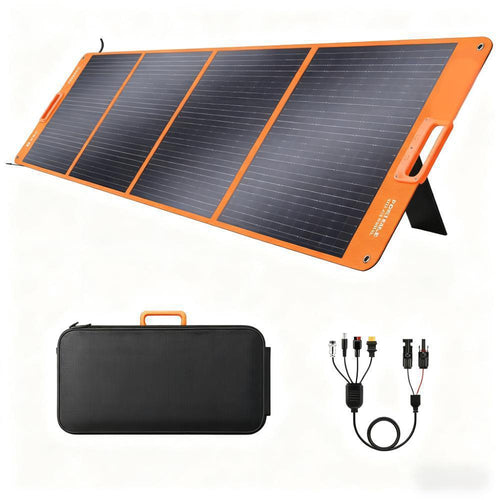 High-Efficiency Foldable Portable Solar Panel for Outdoor & RV Power